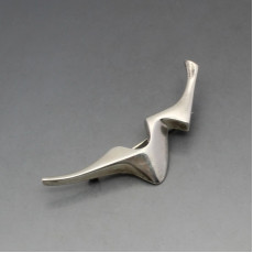 Rare Ernest Blyth Silver Brooch 