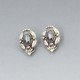 Georg Jensen Heritage Silver Ear Clips of the Year 2000