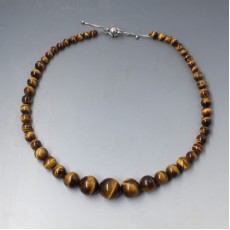 Tigers Eye Beads Necklace