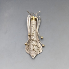 Graham Watling  Sterling Silver Locust Pendant