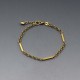 Gold Vermeil Art Deco Style Bar Bracelet