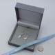 Sterling Silver Petal Drop Earrings